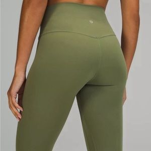 Lululemon Align High-Rise Crop 17" Sage Green Size 4. Like new